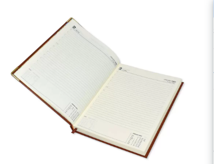 FIS Executive Diary 2023 (English) Bonded Leather, Cover Brown - FSDI88EB23BR