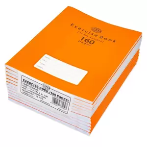 FIS 12-piece Exercise Bacook, Size:16.5 X 21 cm, 160 Pages, 15mm Square - FSEBSQ15160N