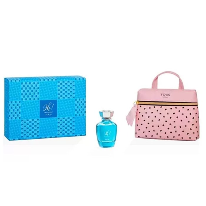 TOUS OH! THE ORIGIN (W) SET EDT 100ML + VANITY CASE