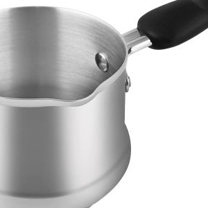 Prestige Infinity 0625 Quart/10Cm Coffee Pot Pr77393 - Stainless Steel - Silver