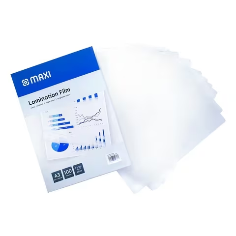Maxi A3 Lamination Film – 125 Micron, 100 Sheets