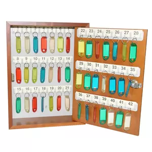 Key Cabinet of 42 Keys - Cherry - JMKC02042CW