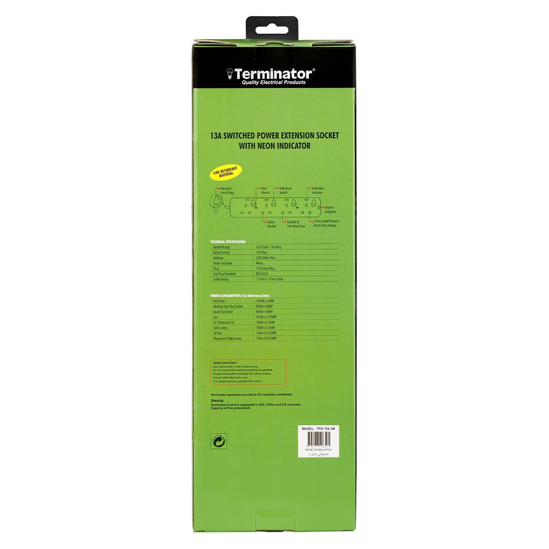 3 Way UK Power Extension Socket