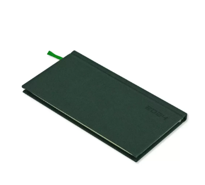 Fis 2024 Slim Diary,Italian Pu English, Hard Cover, Green -FSDI57E24GR