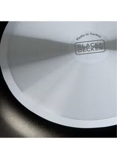 Non-Stick Fry Pan, & Frying Pan ,with 5 Layer PTFE ,Non-Stick Spray Coating, BXSFP28BME Black,