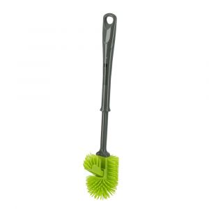 Royalford Pp + Trp Toilet Brush With Holder - Plastic - Black