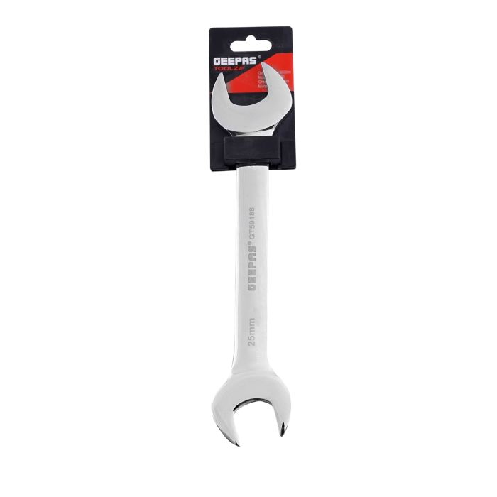 Geepas Open End Spanner 25*28mm - 1PCS Double End Open End Spanner Brake Pipe Spanner Metric For Home And Auto Repairing | Ideal For Mechanic, Plumbers, Carpenter, DIYers And More