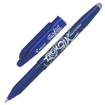 Pilot Frixion Erasable Rollerball Pen, 0.7 mm Tip - Blue