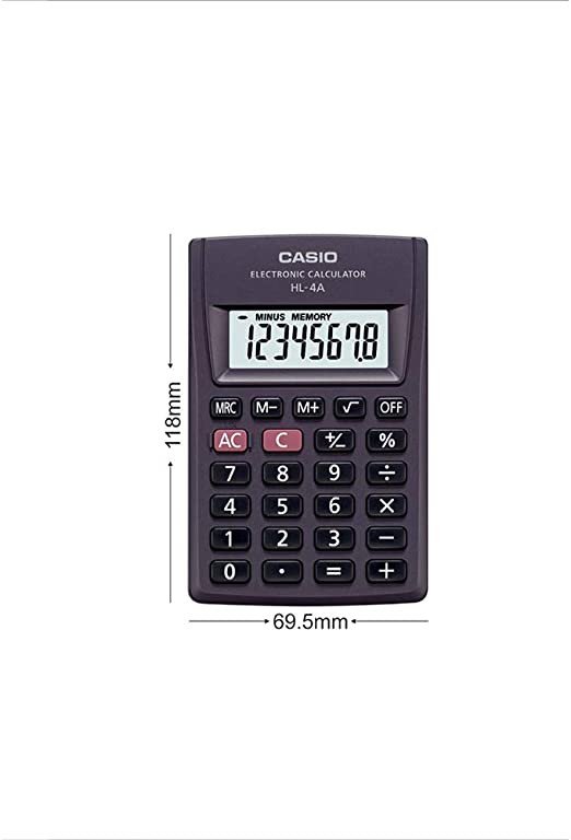 Casio HL 4AW Calculator