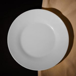 Royalford 10"Round Dinner Plate 1X30 - Melamine - White