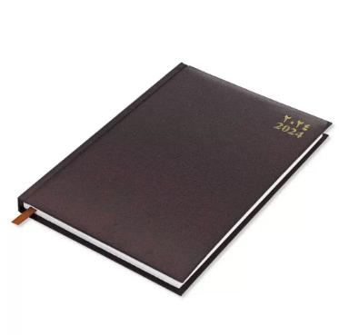 FIS Diary 2024 (Arabic/English) Chocolate, A4 - FSDI42AEN24CH