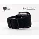 Viva Madrid Crisben Watch Strap Apple Watch 42/44/45mm-Charcoal Black Buckle/Lugs