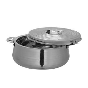 Royalford Hilux Double Wall Hot Pot - Stainless Steel - Silver