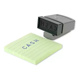 Artline X-Stamper "CASH" for Office Business Supplies, Ink Blue - ARXT1114VXCP