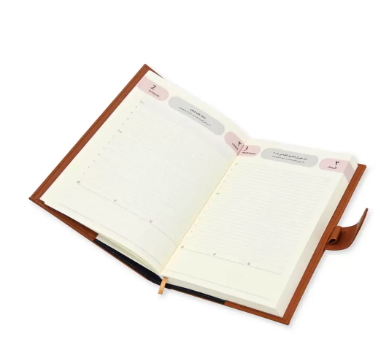 FIS Agenda Diary 2024 (Arabic/English) Brown - FSDI61024AEBR