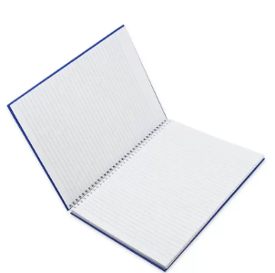 FIS Pack of 5 PP Spiral Hard Cover Note Book A4, Single Line, 100 Sheets, Assorted -FSNBSA4SLIPPAST