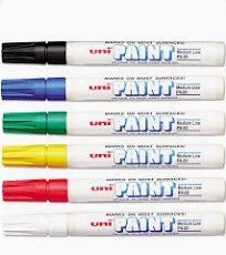 Uni Paint Marker Oil Based Permanent Marker 12/Pack (PX-20) Yellow
