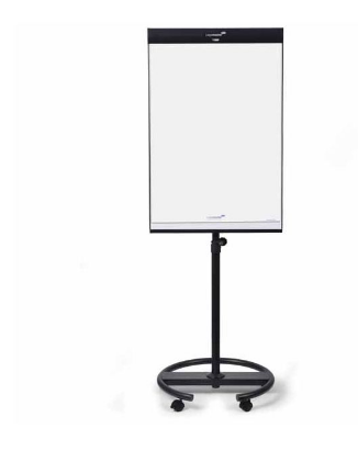LEGAMASTER UNIVERSAL TRIANGLE MOBILE FLIPCHART ROUND BASE 7-153600