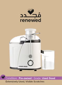 Renewed - Electric Juice Extractor 400W JE400-B5 White