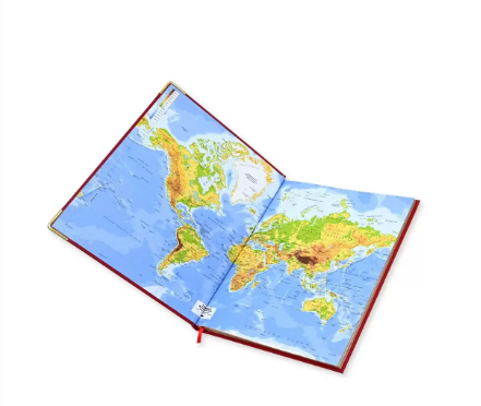 FIS Executive Diary 2024 Red (Arabic/English/French) 1-Week at a glance, FSDI33AE24RE