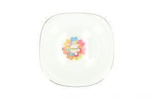 Royalford Opal Ware Imperial Soup Plate - Opalware - White - 85 INCH