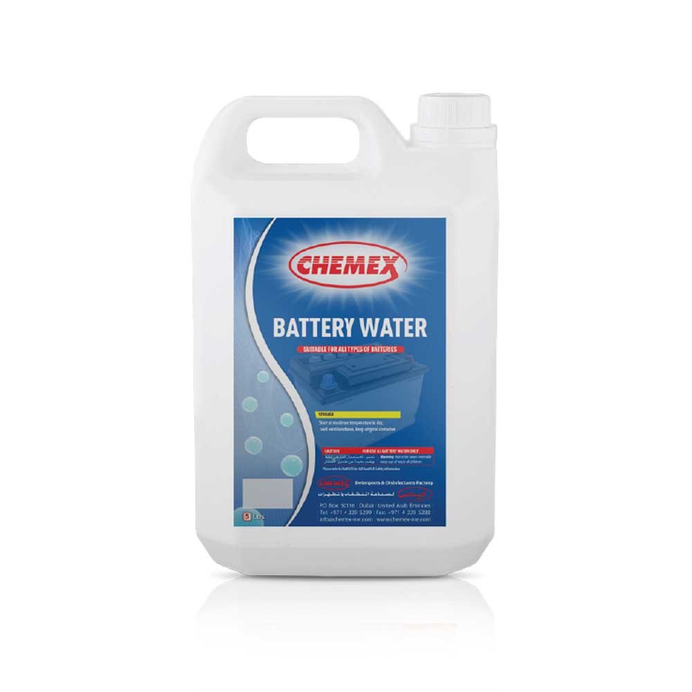 Chemex Car Battery Water, 5 Litres