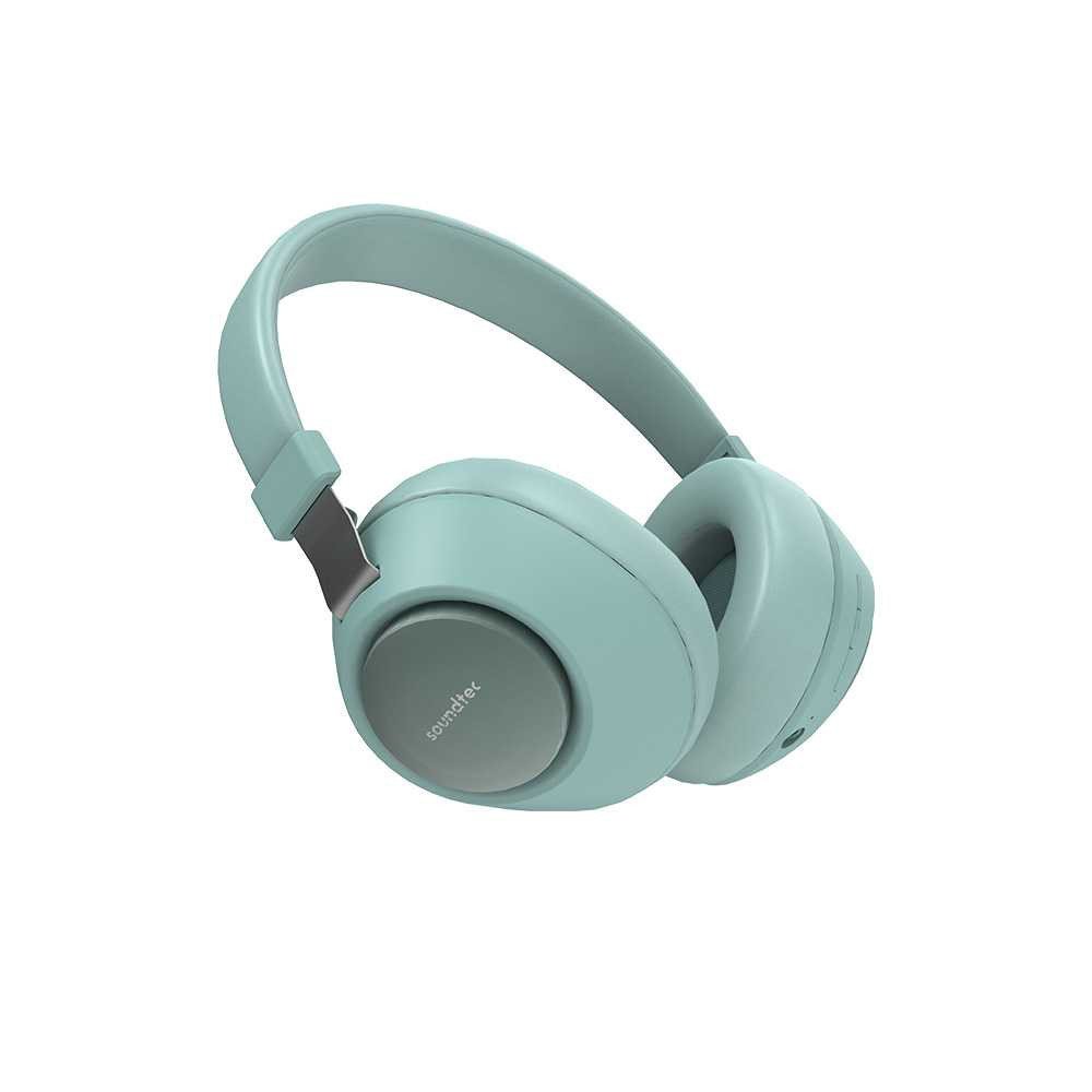 Porodo Soundtec Deep Sound Wireless Over-Ear Headphone - Green