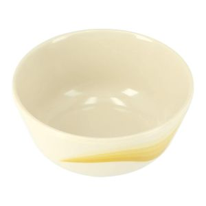 Royalford 8" Melamine Ware Super Rays Serving Bowl - Melamine - White