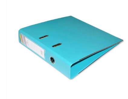 Blue PP lever Arch File, 8cm, A4 Size, PP Origin Germany - FSBF8A4PLBLF