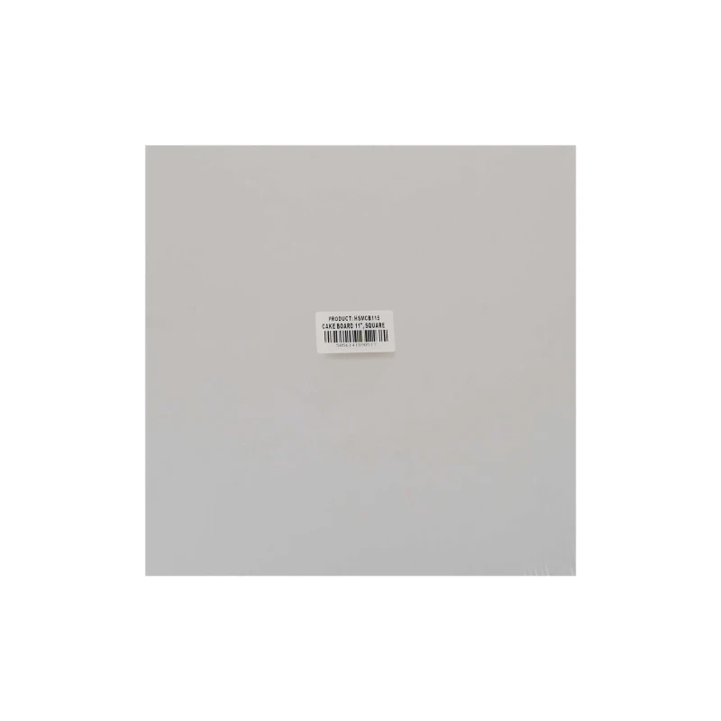 Square Cake Board Silver