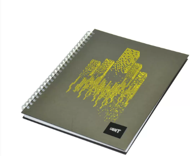 Light Spiral Hard Cover Notebook Single Line (Pack of 5 Pcs X 100 Sheets) A5 Size - LINBSA51806