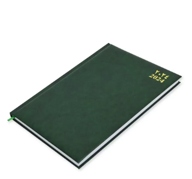 FIS Diary 2024 (Arabic/English) Green, A4 - FSDI42AEN24GR