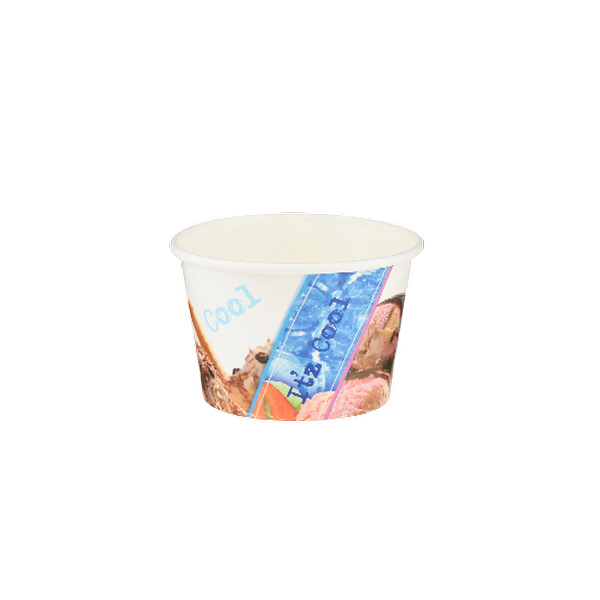 Paper Ice Cream Cup Printed