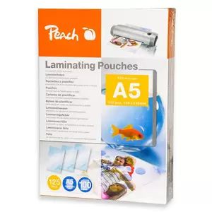 Peach Laminating Films, Pack Of 100 Sheets, 154 X 216 mm - Phlmpp525-03