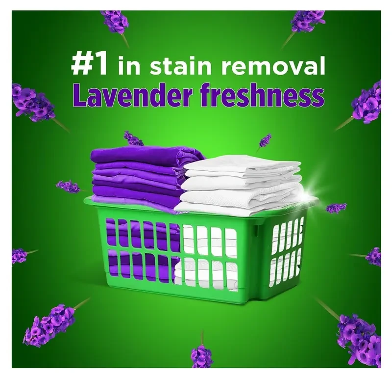 Ariel Lavender Laundry Detergent Liquid Gel, 1.8L