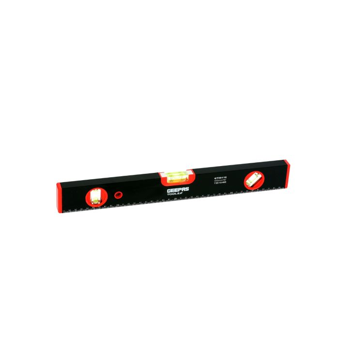 Geepas 16’’ Spirit Level - Small, Unbreakable Heavy-Duty Non-Magnetic Torpedo Level With 3 Level Bubbles - Shock Resistant - Pocket Size, Hanging Hole - Scaffold Level For Builders & Construction Site