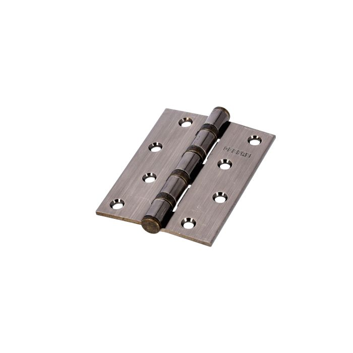 Steel Hinge, 4 Ball Bearing Door Hinge, GHW65062 | Chrome Plated Internal Door Hinges With Screws For Window, Cabinets, Wooden Boxes