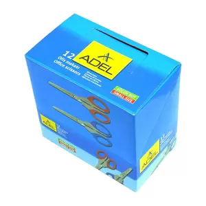 Adel Office Scissors Small Size, Pack of 12 Pcs - ALSE4012145920