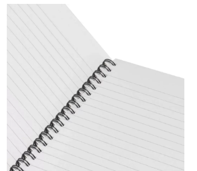 LIGHT Pack of 10 Spiral Soft Cover Notebook Single Line, 9X7 Inches (22.86 X 20.32 CM), 80 Sheets -LINB971523S