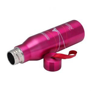Royalford Vacuum Bottle - Stainless Steel - Pink - 450 ML - RF6605PN