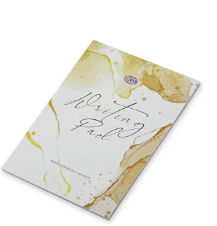 FIS Pack of 12 Writing Pad A4, 60 Sheets, Single Line -FSPDJA24-60