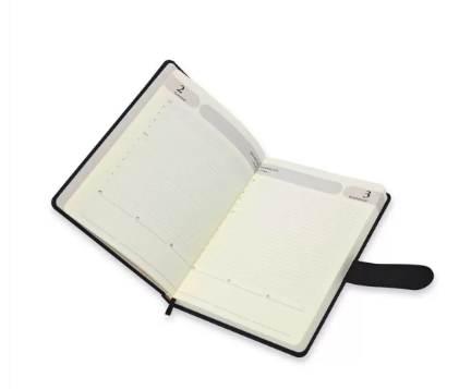 FIS Agenda Diary 2024 (English) Black - FSDI75E24BK