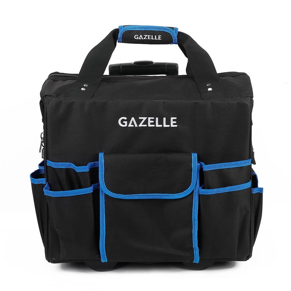 GAZELLE G8209 18 IN TOOL TROLLEY BAG WITH WHEELS