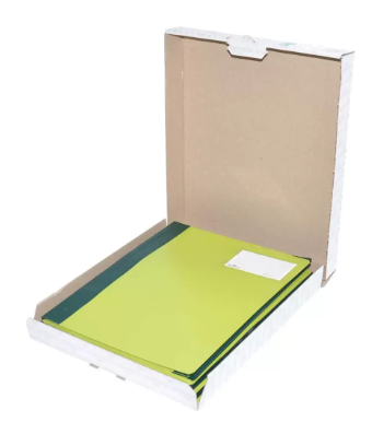 25-Piece Durable Boardroom File, A4 Size, Green Colour - DUPG2705-05