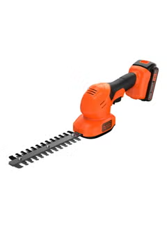 Cordless Shear Shrubber, With 2Ah Battery And 1A Charger 18V, BCSS18D1-GB, Orange/Black