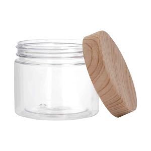 Royalford Round Air Tight Pet Jar - Plastic - Clear - 500 ML - 6294016420646
