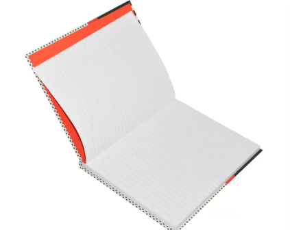 LIGHT Pack of 5 Hard Cover Notebook Single Line,9X7 Inches (22.86 X 20.32 CM),100 Sheets -LINB971709