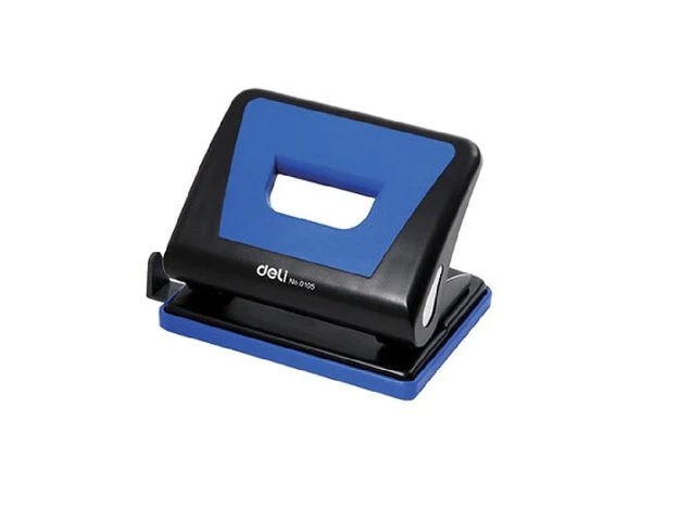DELI 2 Holes Puncher No. 0105, 15 Sheets Capacity