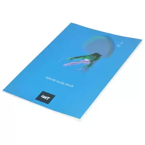 12-Piece Light Nature Study Book A4, 40-Sheets - LIEBN08A440