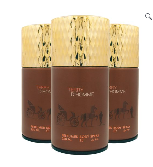 Terry D’Homme Perfumed Body Spray 250ML